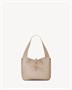 LE 5 À 7 SMALL BEA из зернистой кожи SAINT LAURENT, бежевый 47339768