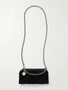 Фабричная сумка через плечо Falabella, украшенная пайетками STELLA MCCARTNEY, черный 47350480