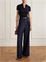 Тонкая кожаная сумка Slim Symmetry Savette, фиолетовый 47350840