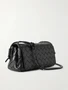 Кожаная сумка через плечо Notturno Intrecciato BOTTEGA VENETA, черный 47352069
