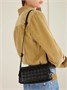 Кожаная сумка через плечо Notturno Intrecciato BOTTEGA VENETA, черный 47352069