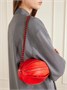 Кожаная сумка через плечо Balloon Slits с искусственным жемчугом LEMAIRE, красный 47376702