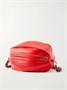 Кожаная сумка через плечо Balloon Slits с искусственным жемчугом LEMAIRE, красный 47376702