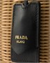 Сумка-тоут среднего размера из ивовой лозы и холста Prada, коричневый 47338102