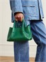 Сумка-тоут Pinacoteca small Intrecciato из кожи BOTTEGA VENETA, бирюзовый 47338126