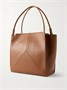 Сумка-тоут из кожи The Victoria Soft от VICTORIA BECKHAM, коричневый 47338232
