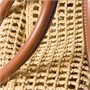 Сумка-корзина из рафии с верхней ручкой MIU MIU, бежевый 47339628