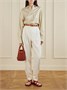 Сумка на плечо из рафии Timeless с кожаной отделкой TOD'S, красный 47345813