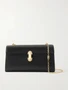 Кожаная сумка на плечо Chain Symmetry Pochette Savette, черный 47346570