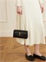 Кожаная сумка на плечо Chain Symmetry Pochette Savette, черный 47346570