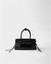 Мини-сумочка Prada Bonnie из кожи, черный 47349936