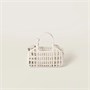 Кожаная корзина MIU MIU, белый 47368288