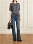 Кожаная сумка через плечо Camero Fringe Acne Studios, черный 47374914