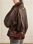 Кожаная сумка через плечо Camero Party Acne Studios, коричневый 47375856
