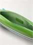 Клатч "Surfboard" из полосатой кожи STAUD, зеленый 47323788