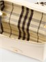 Несессер из фактурной кожи BURBERRY, бежевый 47323794