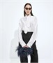 Клатч Andiamo BOTTEGA VENETA, синий 47324198