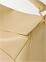Легкая сумка-тоут Featherlight Puzzle из текстурированной кожи небольшого размера LOEWE, бежевый 47338099