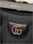Маленькая сумка-тоут Diana из текстурированной кожи GUCCI, черный 47338916