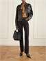 Сумка через плечо из фактурной кожи SAINT LAURENT, черный 47345144