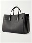 Сумка через плечо из фактурной кожи SAINT LAURENT, черный 47345144