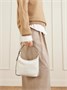Кожаная сумка через плечо с заклепками TOD'S, белый 47346009