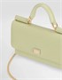 Сумка для телефона из телячьей кожи Dauphine DOLCE & GABBANA, зеленый 47370618