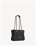 Сумка NIKI small для шопинга из винтажной кожи SAINT LAURENT, черный 47370975