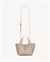 LE 5 À 7 BABY BEA из зернистой кожи SAINT LAURENT, бежевый 47373564