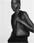 Гибкая миниатюрная сумка LE 5 À 7 из кожи SAINT LAURENT, коричневый 47373923