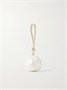 Клатч Egg Dumpling из акрила с отделкой из кожи и искусственным жемчугом Simone Rocha, бежевый 47323807