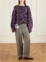 Металлический клатч из мятой кожи DRIES VAN NOTEN, серебряный 47323904