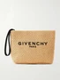 Логотип клатча из рафии Givenchy, бежевый 47324412