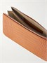 Клатч Threefold из кожи под крокодила TOTEME, оранжевый 47324418