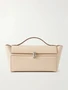 Кожаная сумка-тоут Symmetry Trapeze Pochette Savette, бежевый 47339772