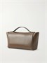 Кожаная сумка-тоут Symmetry Trapeze Pochette Savette, хаки 47339823