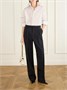 Маленькая сумка на плечо Loulou из стеганой кожи SAINT LAURENT, белый 47345674