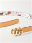 Кожаный ремень Marmont GUCCI, бежевый 47346024