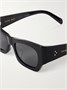 Квадратные солнцезащитные очки из ацетата CELINE EYEWEAR, черный 47348919