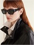 Квадратные солнцезащитные очки из ацетата CELINE EYEWEAR, черный 47348919