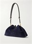 Средняя сумка через плечо Cinch из замши с кожаной отделкой JIMMY CHOO, синий 47349938