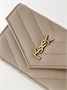 Кошелек "Cassandra" из стеганой кожи SAINT LAURENT 47350980