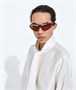 Солнцезащитные очки BOTTEGA VENETA Prisma Cat Eye, красный 47360484