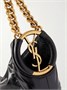 Кожаная сумка-хобо Hortense SAINT LAURENT, черный 47374159