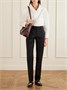 Средняя кожаная сумка через плечо Voyou Givenchy, бордовый 47374287