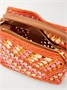 Сумка на плечо из плетеной рафии с мини-отделкой из кожи Puzzle Edge от Paula's Ibiza LOEWE, оранжевый 47376704