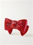 Клатч Bow Just for You под золото, украшенный кристаллами JUDITH LEIBER COUTURE, красный 47323800