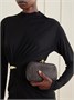 Клатч Knot из кожи intrecciato BOTTEGA VENETA, коричневый 47324349