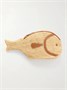 Клатч Pesce из рафии с отделкой из кожи STAUD, бежевый 47324350