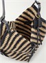 Сумка-тоут Tampa из рафии ISABEL MARANT, черный 47338703
